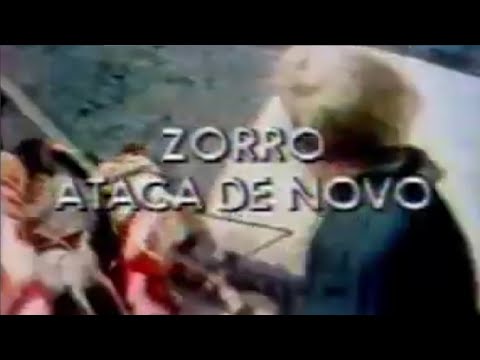 Intervalo de 1982 - Filme Zorro na Sessão da Tarde, Casas Pernambucanas e Colgate