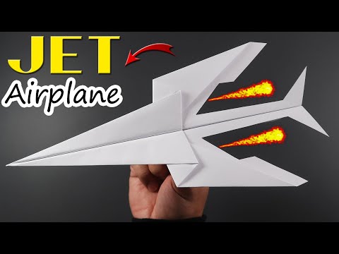FLY FAR (1000 Feet) - Easiest Paper Jet Airplane to make - Super Easy Paper Airplane