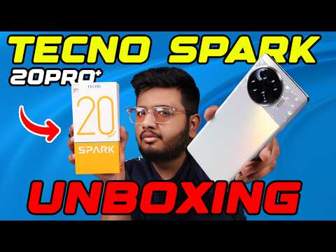 Tecno Spark 20 Pro Unboxing | Curved Amoled With G99 Ultimate!!