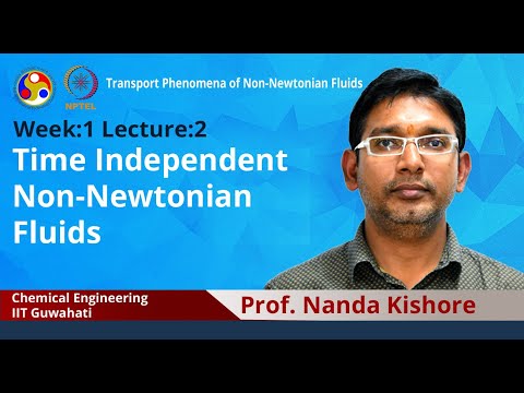 Transport Phenomena of Non Newtonian Fluids Intro Video