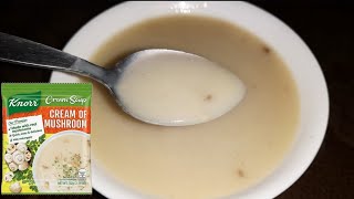 How to Cook Knorr Cream of Mushroom Soup|mi Cuisine