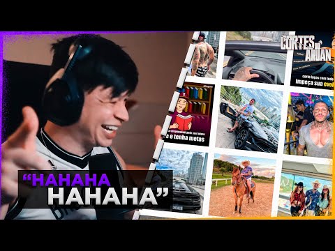 ARUAN REAGE AO TOGURO NO INSTAGRAM - Cortes do Aruan