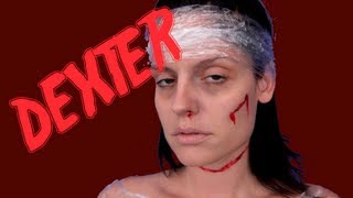 Dexter's Victim Halloween Makeup Tutorial & Costume SMASHINBEAUTY