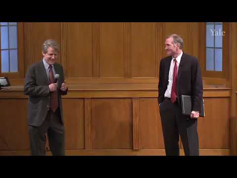 Thumbnail for Guest Speaker: David Swensen - Financial Markets (2011) with Robert Shiller by Robert Shiller