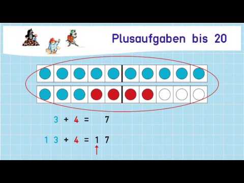 Plusaufgaben bis 20