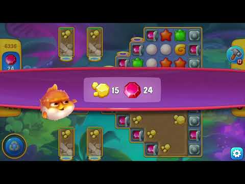 [FISHDOM Walkthrough] Level 6336 Hard (Qua màn - Fishdom)