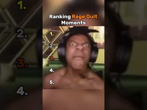 Ranking Rage Quit Moments 🤬😡