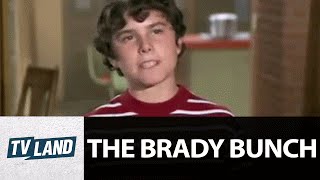 Peter Brady as Humphrey Bogart: &#39;Porkchops &amp; Applesauce&#39; | The Brady Bunch | TV Land