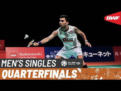 Kumamoto Masters Japan 2025 | Lakshya Sen (IND) [7] vs. Loh Kean Yew (SGP) [3] | QF