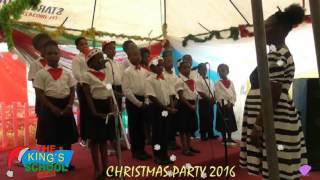 THE KING&#39;S SCHOOL CHOIR SINGING @ THE CHRISTMAS PARTY 2016