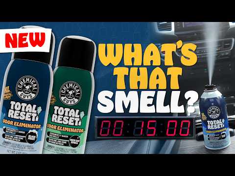 Introducing Total Reset - FAST Whole Car Odor Eliminator That WORKS in Just 15 Minutes!