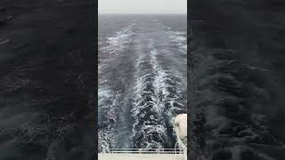 View off the back of the Carnival Splendor