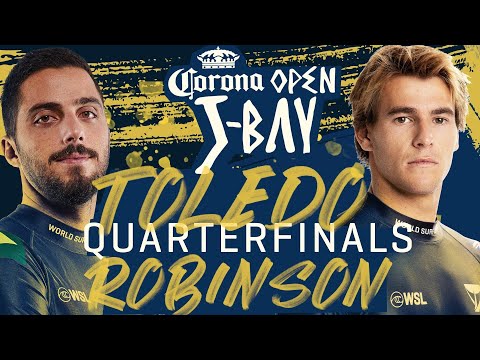 Filipe Toledo vs Jack Robinson | Corona Open J-Bay 2023 - Quarterfinals Heat Replay