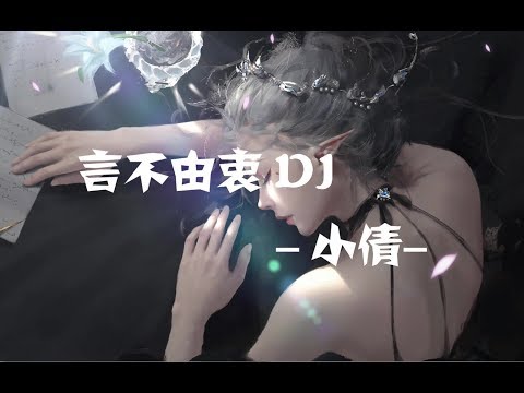 抖音--言不由衷DJ - 小倩--動態歌詞lrc