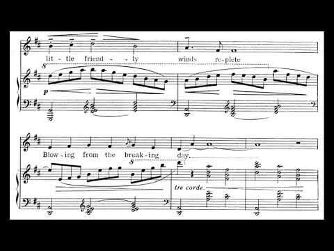 [H] 1. The Ships of Arcady / Piano accompaniment