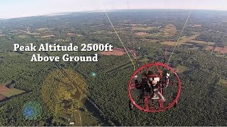 Flying with the PPG Smoke Chase Cam | Powered Paragliding | Insta360 one X