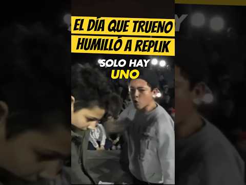 The day Trueno humiliated Replik and TR1 was born ⚡️ #Trueno #quintoescalon #freestyle
