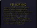 FBI Warning Interpol Warning Screen Lyrick Studios Logo