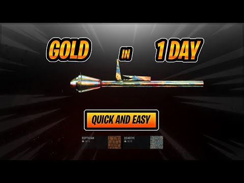 *NEW* Gold Vanguard Panzerfaust Camo Guide! How to destroy 3 enemy killstreaks in 1 game (Easy Tips)