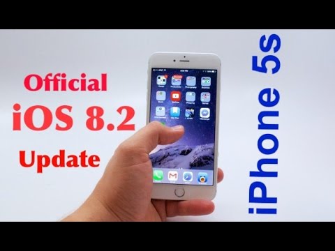 iPhone 5s - IOS 8.2 Official Software Update