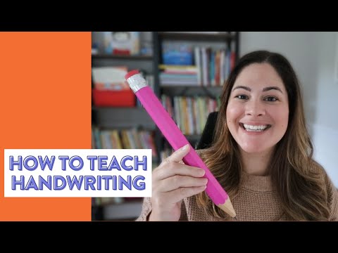 How to Teach Handwriting in Kindergarten and First Grade // Handwriting tips and strategies