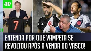 “É um absurdo! Não é possível que o Vasco…”: Vampeta desabafa sobre venda da SAF