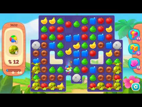 Wildscapes level 3632 No Boosters 🐼 Gameplay HD