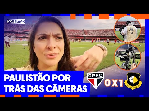 VOCÊ SABE COMO FUNCIONA UMA TRANSMISSÃO DE JOGO? SE LIGA NOS BASTIDORES DE UMA PARTIDA DO PAULISTÃO