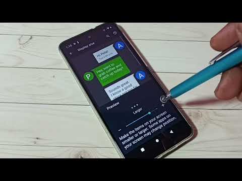 Moto G73 5G : How to Display Size and Icon Size in Motorola Moto G73 5G