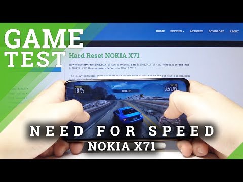 Need for Speed on NOKIA X71 - FPS Test / Game Checkup