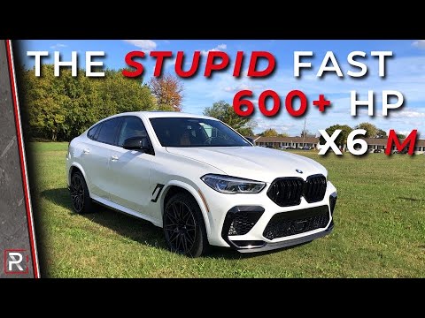 The 2020 BMW X6 M Competition is a Stupid Fast 617 HP "Coupified" SUV