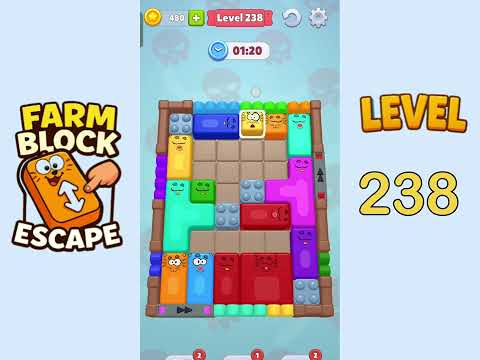 Farm block escape level 238 Solution