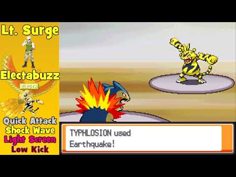 Pokémon HeartGold Walkthrough Part 45: Gym Leader Lt. Surge
