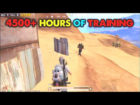 4500+ HOURS OF TRAINING!!!!  | Insane Montage By Chinese Pro Player | PUBG MOBILE