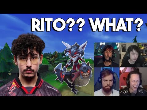 Streamers React to BrokenBlade Kled HUMILIATING Fnatic 1 vs 3