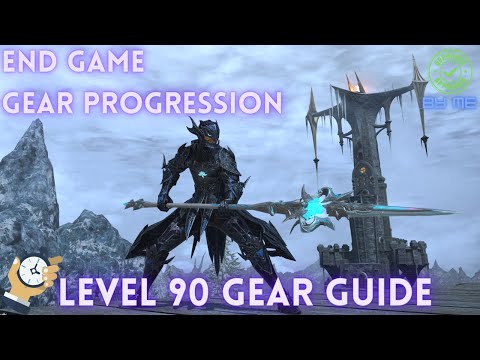 FFXIV Level 90 Gear Progression Guide || End Game || ENDWALKER
