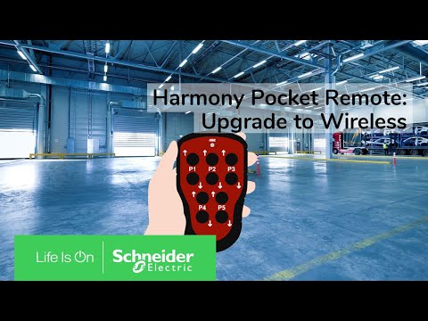 Harmony Pocket Remote: Industrial Wireless Remote Control | Schneider Electric