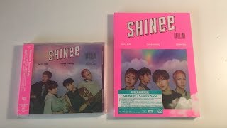 ♡Unboxing SHINee シャイニー15th Japanese Single Sunny Side (Standard &amp; Limited Edition)♡