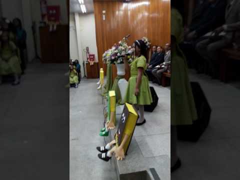 Festividade do Círculo de Oração Infantil Confiante Vencerei na Assembleia de Deus.