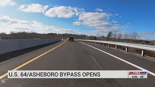US 64/Asheboro bypass opens