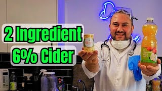 Make 6% Cider-No Equipment