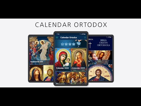 Calendar Ortodox 2024 video