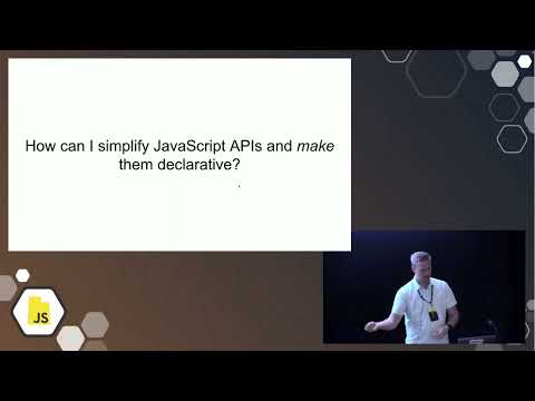 From Imperative to Declarative: Simplifying JavaScript APIs with React.js - Ryan Olson - UtahJS 2023
