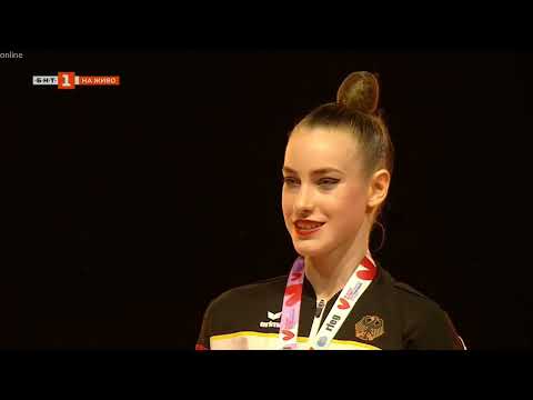 Award Ceremony Individual Clubs & Ribbon Finals World Championships Valencia 2023