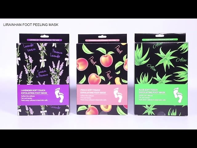 جوارب لتقشير وترطيب الاقدام بمكونات طبيعيه يعمل على ازالة الجلد الميت وترطيب الاقدام والحفاظ على نعومتها