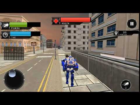 Russian Police Horse Robot Cop - Crime City Wars