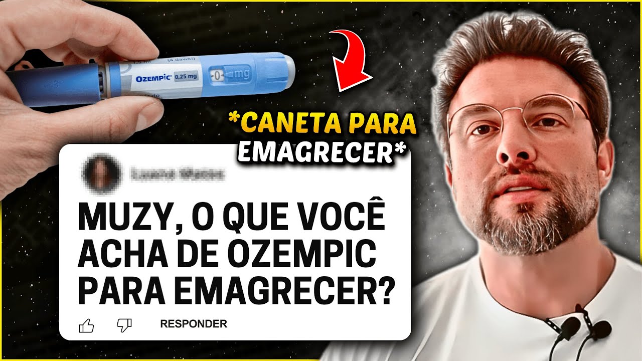 USO DE OZEMPIC PARA EMAGRECER, É UMA BOA? | Muzy Explica