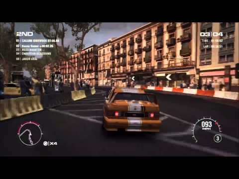 Grid 2 Gameplay Walkthrough Part 8. Come 2nd With Only 3 Wheels. (PC Gameplay HD)