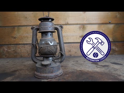 Antique Oil lamp Restoration