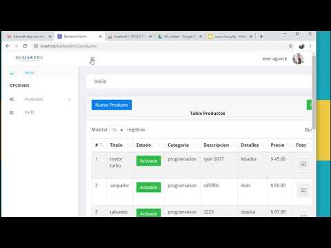 1.Bienvenida al curso Aprende hacer un panel de administración con PHP7 y MVC 2021 actualizado